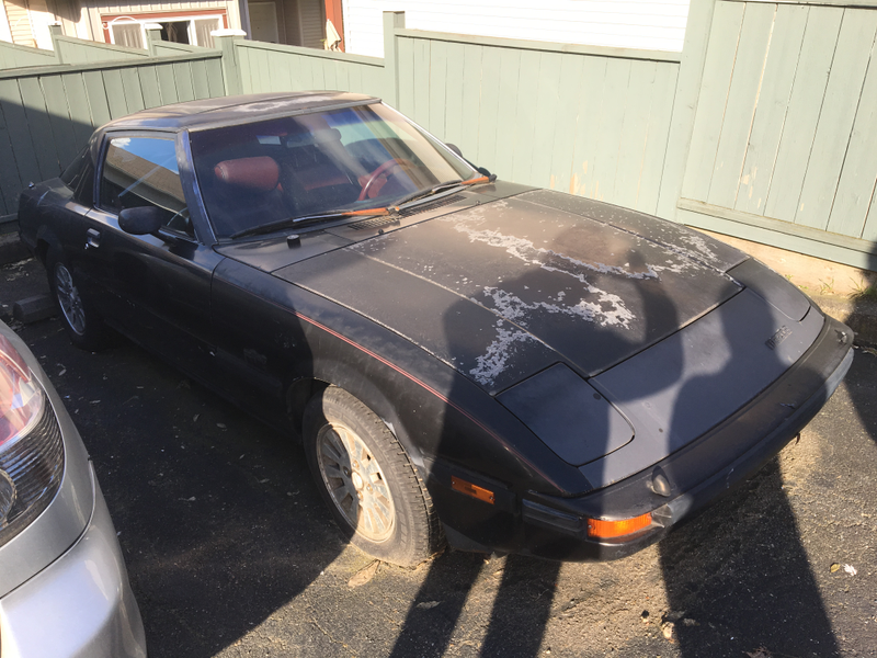 Illustration for article titled Had a look at a free RX-7 today